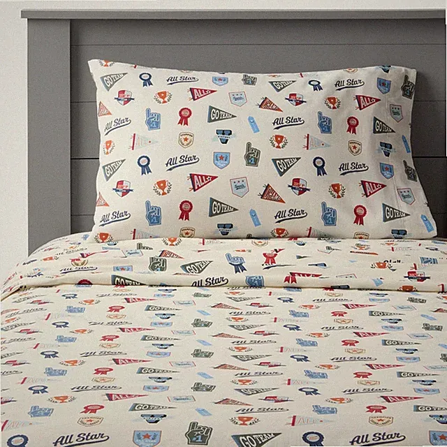 Full All Star Sports Kids' Cotton Sheet Set - Pillowfort