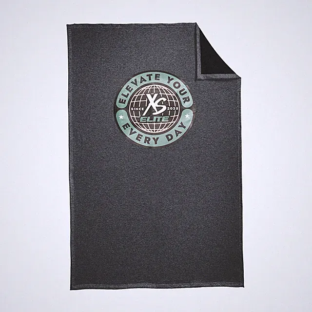 NEW 54"x84" XS Elite Energy Sweatshirt Blanket - Charcoal