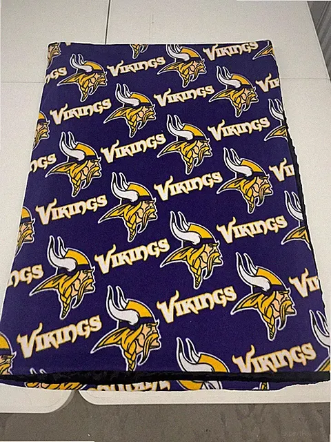 Soft Minky Blanket Cozy Throw Sports Fan Gift Idea Home